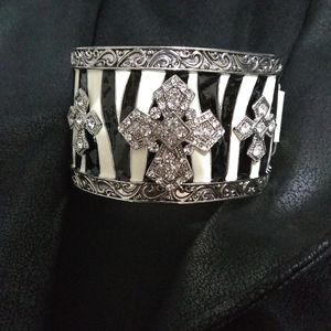 Beautiful zebra print bracelet